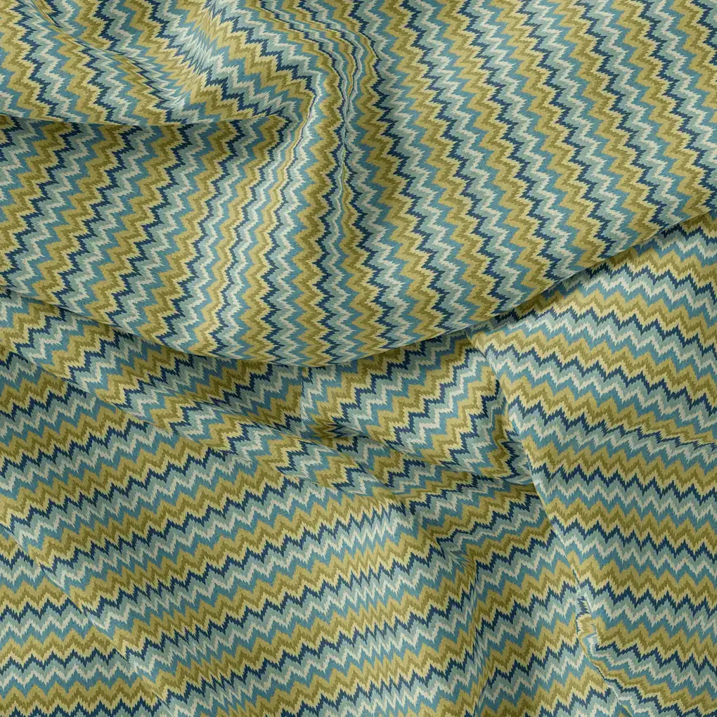 Morden Multicolour Glitch Zigzag Digital Printed Fabric - Pure Cotton – pco 0 ma0300 108 morden multicolour glitch zigzag digital printed fabric pure cotton 4