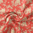 Flower Bunch On Dreamy Orange Digital Printed Fabric  - Pure Cotton – pco 0 ma03131p3 108 flower bunch on dreamy orange digital printed fabric pure cotton 1