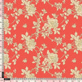 Flower Bunch On Dreamy Orange Digital Printed Fabric  - Pure Cotton – pco 0 ma03131p3 108 flower bunch on dreamy orange digital printed fabric pure cotton 4