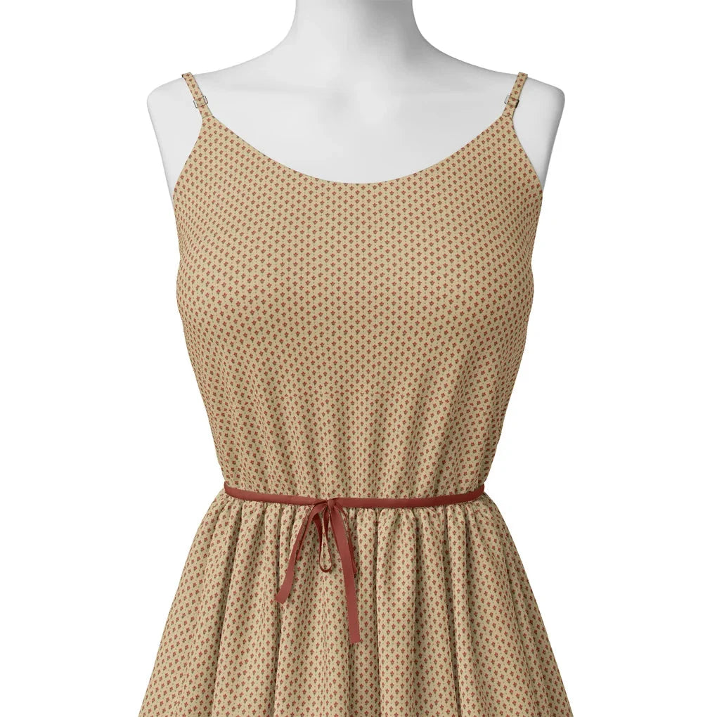 Tiny Red Elliptic Leaves Seamless Repeat Digital Printed Fabric - Pure Cotton – pco 0 ma0347 108 tiny red elliptic leaves seamless repeat digital printed fabric pure cotton 2