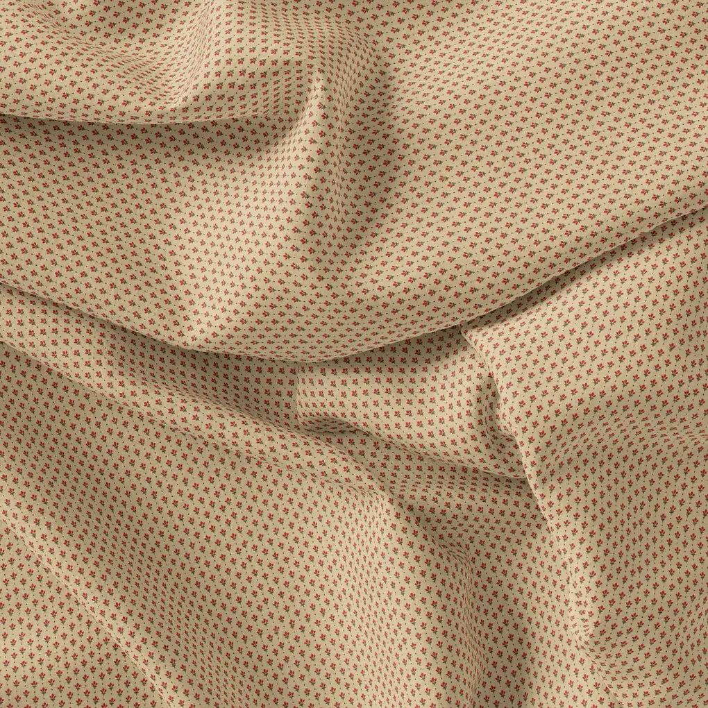 Tiny Red Elliptic Leaves Seamless Repeat Digital Printed Fabric - Pure Cotton – pco 0 ma0347 108 tiny red elliptic leaves seamless repeat digital printed fabric pure cotton 4