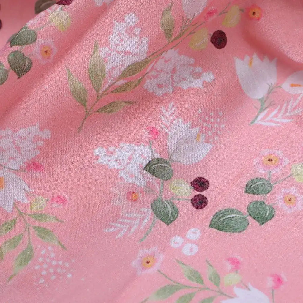 Disty Print On Peach Digital Printed Fabric - Pure Cotton – pco 0 ma04390 108 disty print on peach digital printed fabric pure cotton 3