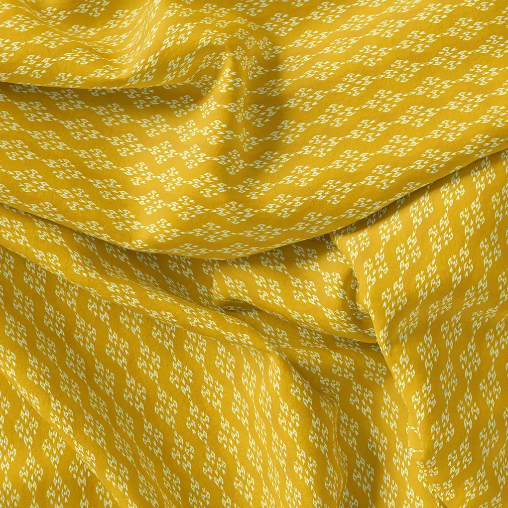 New Yellow Art Houndstooth Digital Printed Fabric - Pure Cotton – pco 0 ma05467 108 new yellow art houndstooth digital printed fabric pure cotton 4
