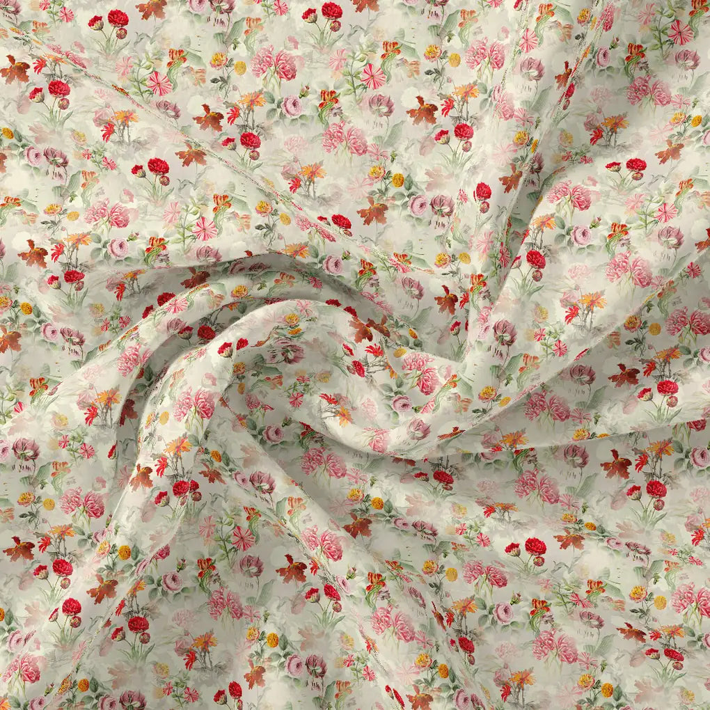 Multicolor Floral Pure Cotton Printed Fabric Material – pco 0 ma08540 108 multicolor floral pure cotton printed fabric material 1