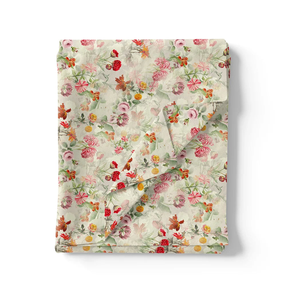 Multicolor Floral Pure Cotton Printed Fabric Material – pco 0 ma08540 108 multicolor floral pure cotton printed fabric material 3