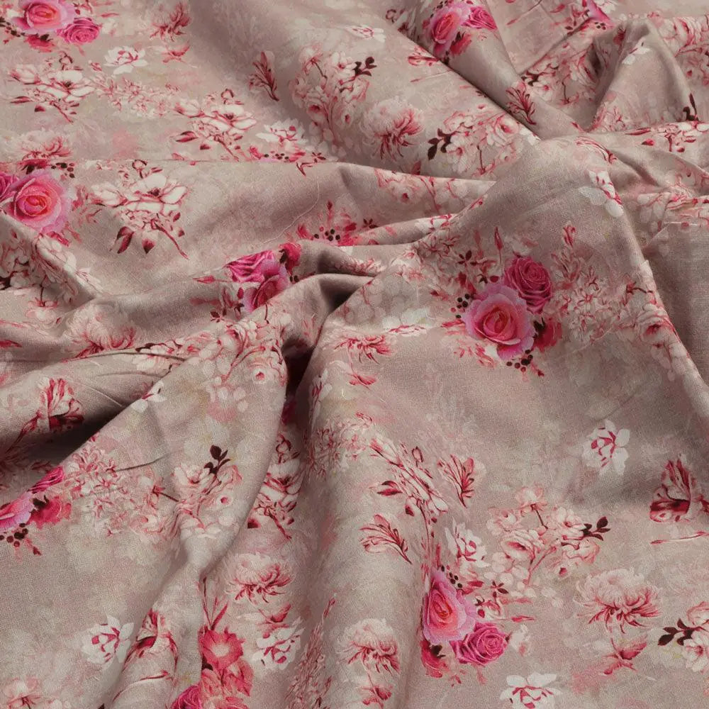 Tiny Roses Of Seamless Pattern Digital Printed Fabric - Cotton – pco 0 ma08607 108 tiny roses of seamless pattern digital printed fabric cotton 3