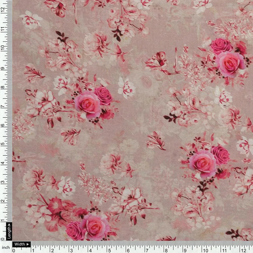 Tiny Roses Of Seamless Pattern Digital Printed Fabric - Cotton – pco 0 ma08607 108 tiny roses of seamless pattern digital printed fabric cotton 4