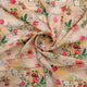 White Lily With Cherry Blossom Floral Flower Digital Printed Fabric - Pure Cotton – pco 0 ma08613 108 white lily with cherry blossom floral flower digital printed fabric pure cotton 1