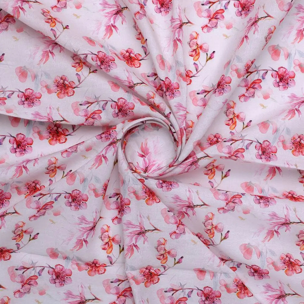 Morden Rainbow Chintz Floral Flower Digital Printed Fabric - Cotton – pco 0 ma08621 108 morden rainbow chintz floral flower digital printed fabric cotton 1