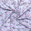 Tiny Iris With Leaves Digital Printed Fabric - Cotton – pco 0 ma08632 108 tiny iris with leaves digital printed fabric cotton 1