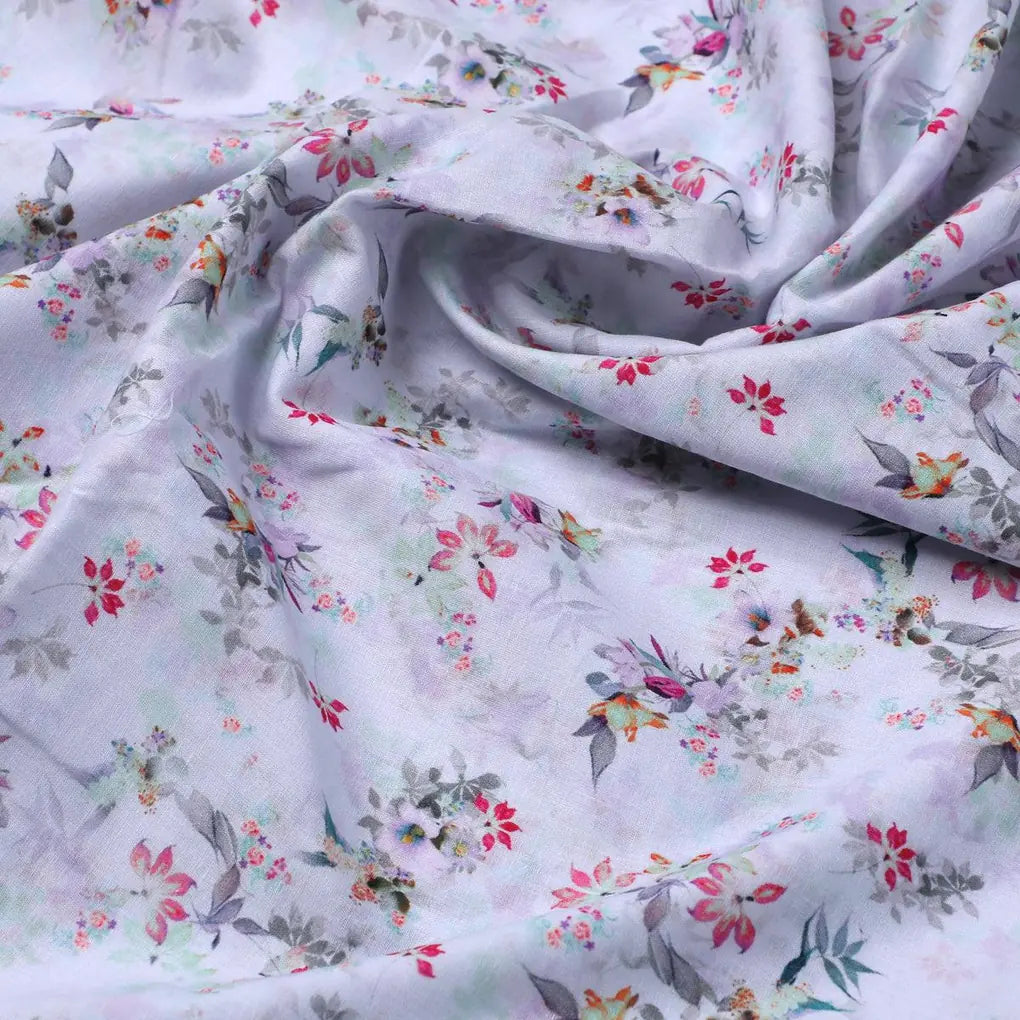 Tiny Iris With Leaves Digital Printed Fabric - Cotton – pco 0 ma08632 108 tiny iris with leaves digital printed fabric cotton 3