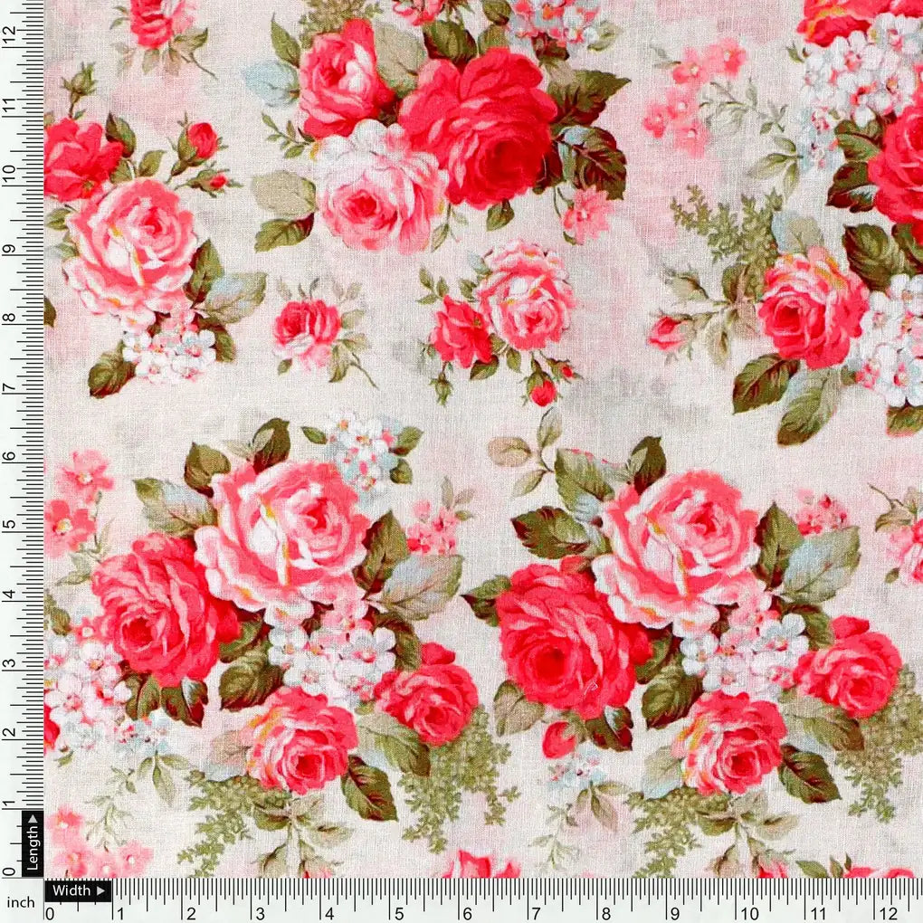 Bunch Of Flower White Orchid Digital Printed Fabric - Cotton – pco 0 ma09113 108 bunch of flower white orchid digital printed fabric cotton 4