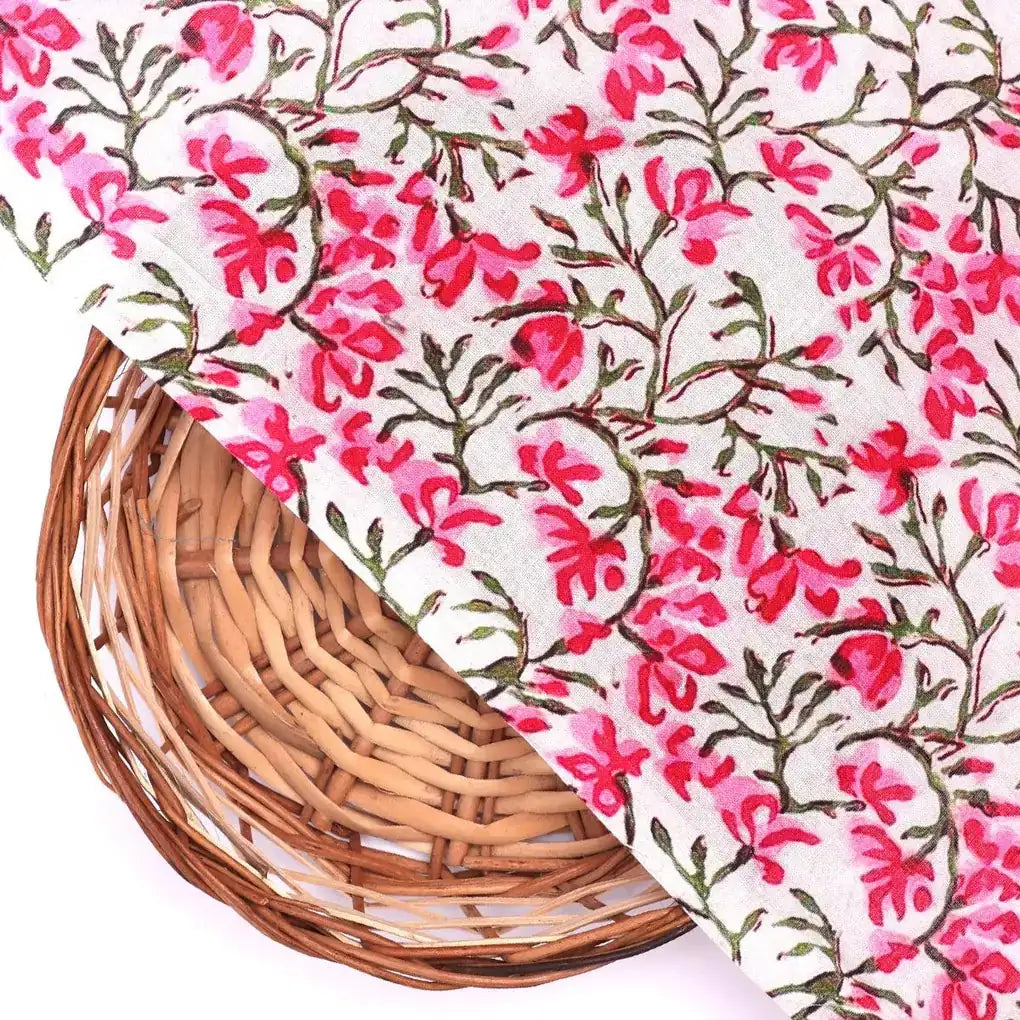 Pink Floral Ditzy Pattern Digital Printed Fabric – pco 0 ma09647 108 pink floral ditzy pattern digital printed fabric 2