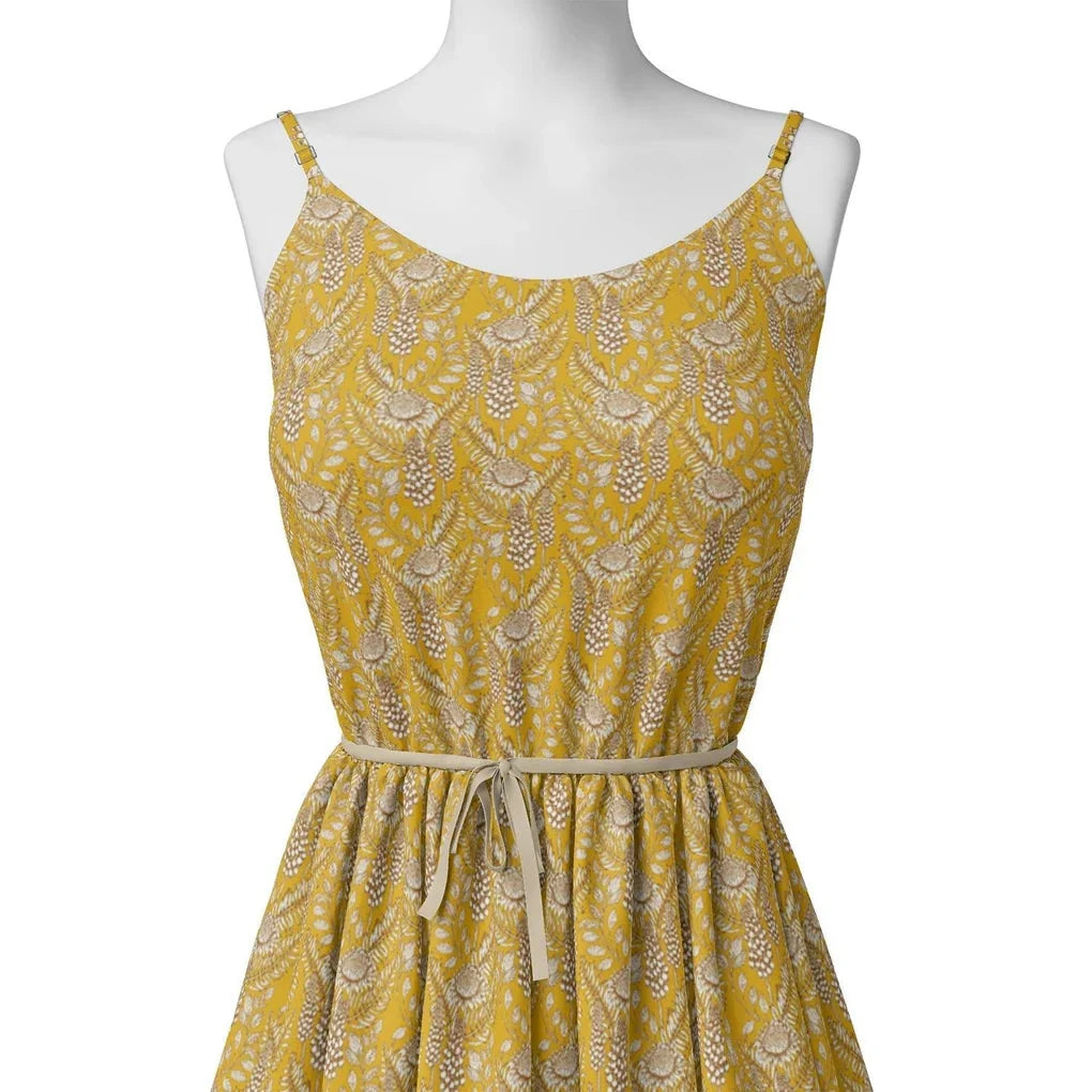 Silver Baroque Flower With Yellow Background Digital Printed Fabric - Pure Cotton – pco 0 ma3504 108 silver baroque flower with yellow background digital printed fabric pure cotton 2