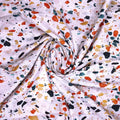 White Galay Stones Digital Printed Fabric - Pure Cotton – pco 0 ta0063 108 white galay stones digital printed fabric pure cotton 1
