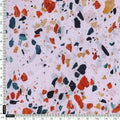 White Galay Stones Digital Printed Fabric - Pure Cotton – pco 0 ta0063 108 white galay stones digital printed fabric pure cotton 4