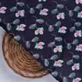 Flowers Floating over Blue Base Digital Printed Fabric – pco 0 ta03001 108 flowers floating over blue base digital printed fabric 2
