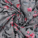 Rustic Looked Pink Flower Digital Printed Fabric - Pure Cotton – pco 0 ta05430 108 rustic looked pink flower digital printed fabric pure cotton 1