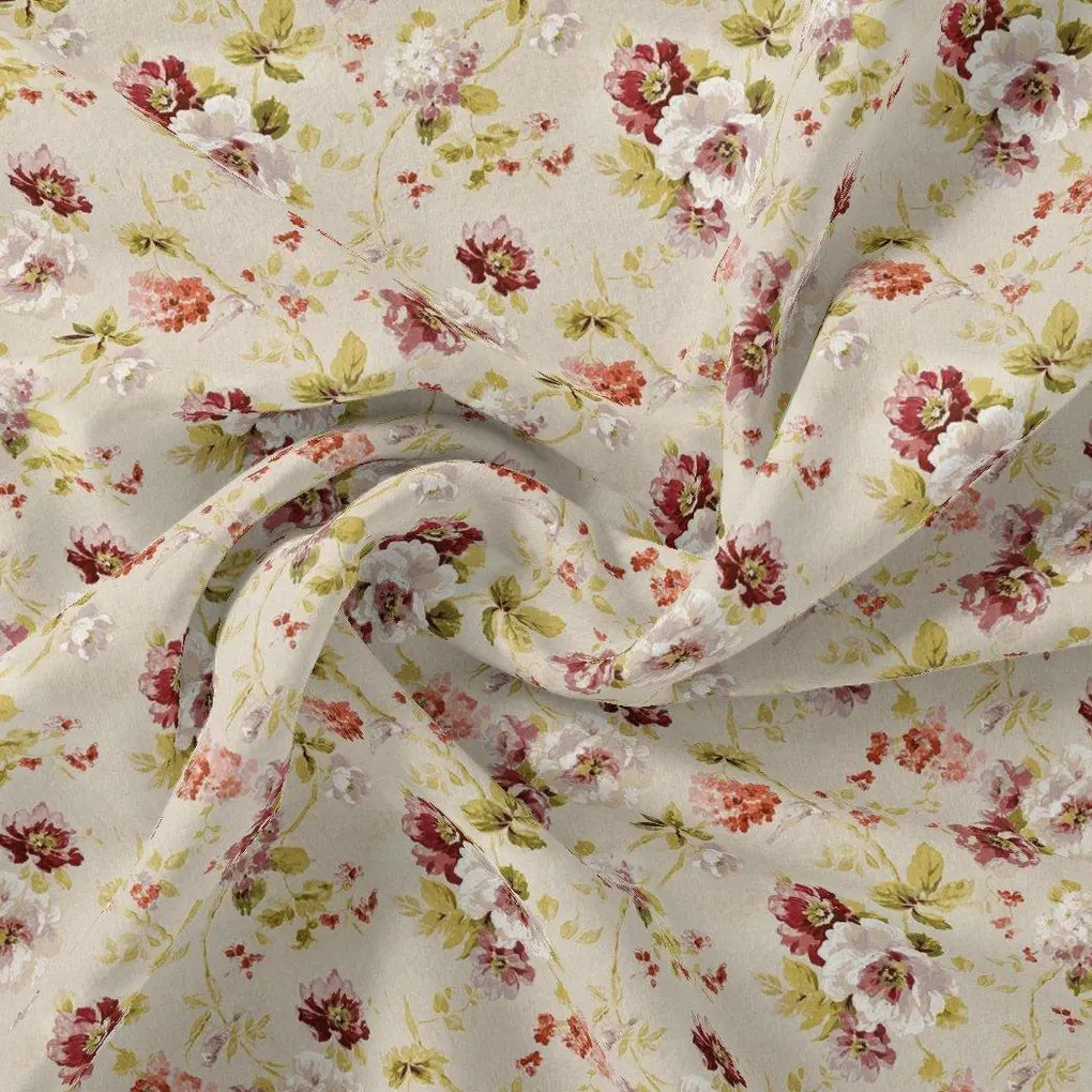 English Print Cotton Fabric - Image 4