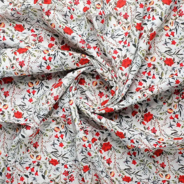 Jungle Wally Of Flower With Humming Bird Digital Printed Fabric - Cotton – pco 0 ta05760 108 jungle wally of flower with humming bird digital printed fabric cotton 1