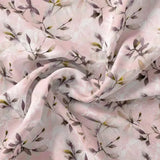 Pinkish Thin And Light Leaves Digital Printed Fabric - Pure Cotton – pco 0 ta05861p3 108 pinkish thin and light leaves digital printed fabric pure cotton 1