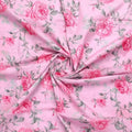 Pink Rose Allover Digital Printed Fabric - Pure Cotton – pco 0 ta06118p2 108 pink rose allover digital printed fabric pure cotton 1