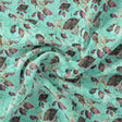 Watercolour Autumnal Leaves With Green Sprinkle Digital Printed Fabric - Pure Cotton – pco 0 ta06364b 108 watercolour autumnal leaves with green sprinkle digital printed fabric pure cotton 1