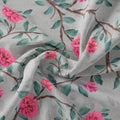 Pink Flower And Branch Digital Printed Fabric - Pure Cotton – pco 0 ta06641p4 108 pink flower and branch digital printed fabric pure cotton 3