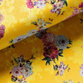 Beautiful Yellow Base Floral Bunch Digital Printed Fabric – pco 0 ta06677 108 beautiful yellow base floral bunch digital printed fabric 3