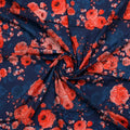 Redish Floral Repeat Digital Printed Fabric - Pure Cotton – pco 0 ta06678 108 redish floral repeat digital printed fabric pure cotton 1