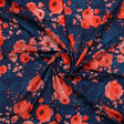 Redish Floral Repeat Digital Printed Fabric - Pure Cotton – pco 0 ta06678 108 redish floral repeat digital printed fabric pure cotton 1