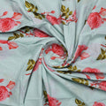 Red Rose Laying Over Sky Blue Digital Printed Fabric – pco 0 ta07107p13 108 red rose laying over sky blue digital printed fabric 1