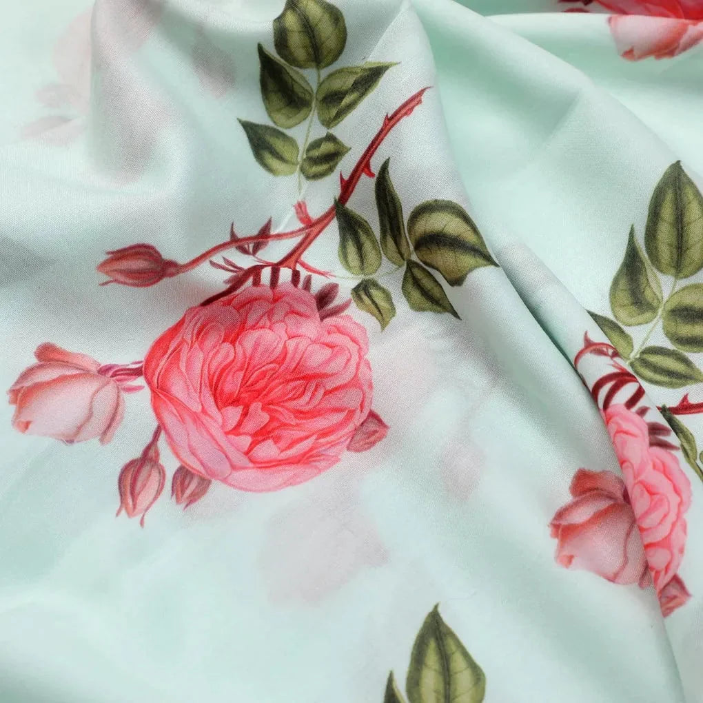 Red Rose Laying on Pista Base Digital Printed Fabric – pco 0 ta07107p14 108 red rose laying on pista base digital printed fabric 3