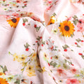 Decorative Multicolour Sunflower Digital Printed Fabric - Pure Cotton – pco 0 ta07140 108 decorative multicolour sunflower digital printed fabric pure cotton 3