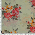 Colorful Floral Yellow Base Digital Printed Fabric - Pure Cotton – pco 0 ta07199p1 108 colorful floral yellow base digital printed fabric pure cotton 4