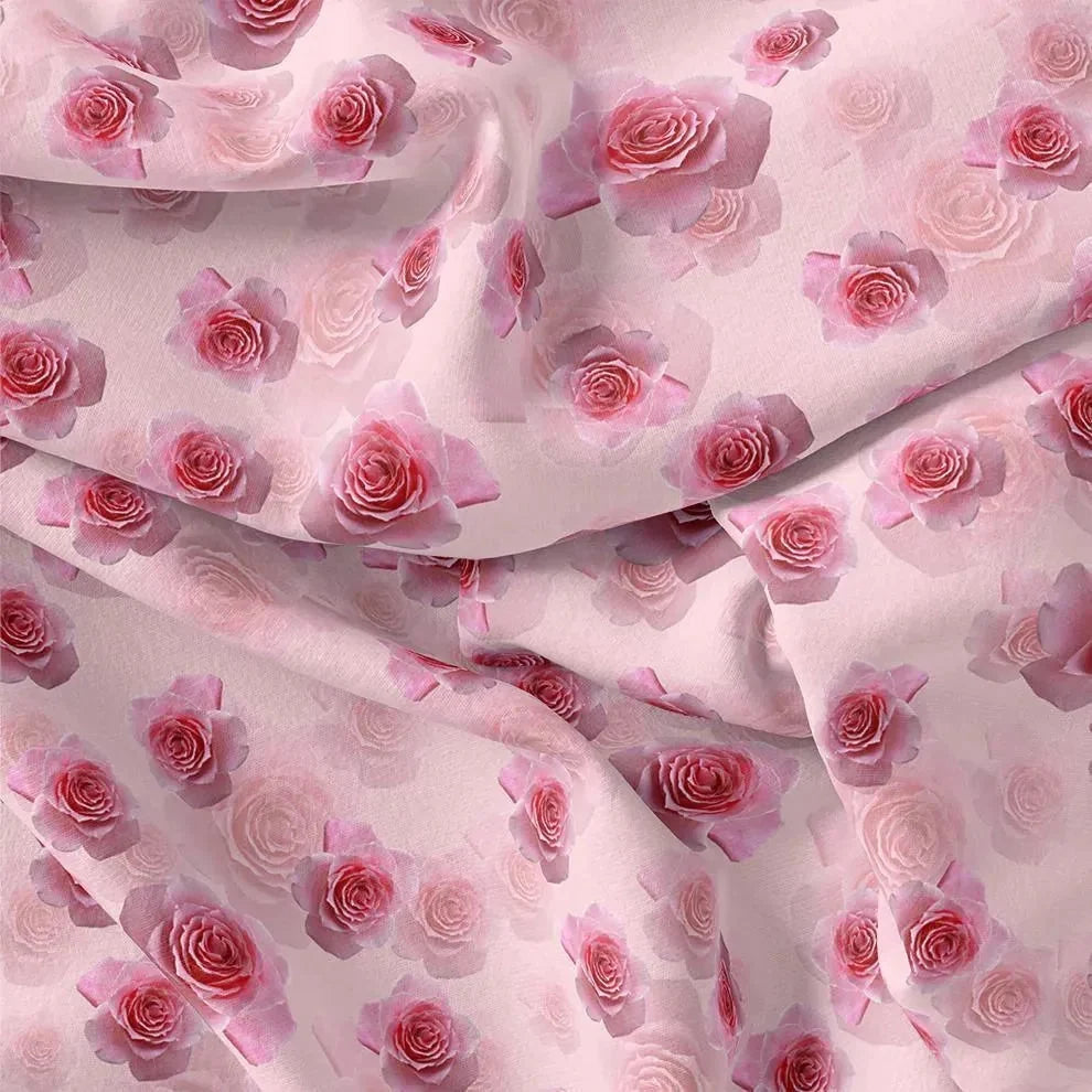 A Garden That Blooms on Fabric