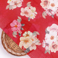 Big Narcissus Multi Colour Flower Digital Printed Fabric - Pure Cotton – pco 0 ta07418p9 108 big narcissus multi colour flower digital printed fabric pure cotton 2