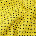 Yellow Polka Dot Digital Printed Fabric - Pure Cotton – pco 0 ta07619p2 108 yellow polka dot digital printed fabric pure cotton 3