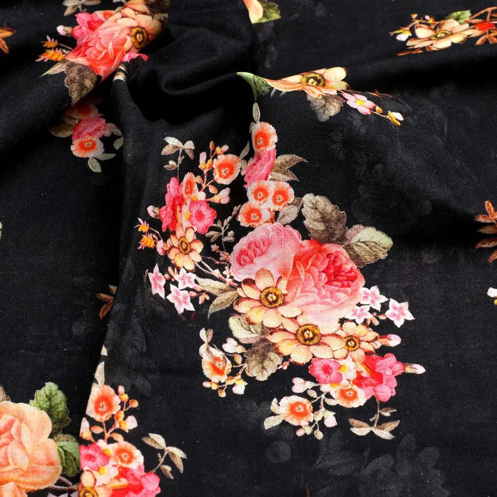 Unique Seamless Multitype Flower Digital Printed Fabric - Pure Cotton – pco 0 ta07849p5 108 unique seamless multitype flower digital printed fabric pure cotton 3