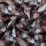 Watercolor Blooming Flower Brown Flower Digital Printed Fabric - Pure Cotton – pco 0 ta08146p3 108 watercolor blooming flower brown flower digital printed fabric pure cotton 1