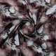 Watercolor Blooming Flower Brown Flower Digital Printed Fabric - Pure Cotton – pco 0 ta08146p3 108 watercolor blooming flower brown flower digital printed fabric pure cotton 1