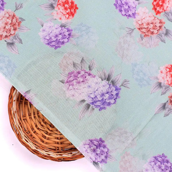 Beautiful Three Colour Geranium Flower Digital Printed Fabric - Cotton – pco 0 ta08250p3 108 beautiful three colour geranium flower digital printed fabric cotton 2 - alternate view