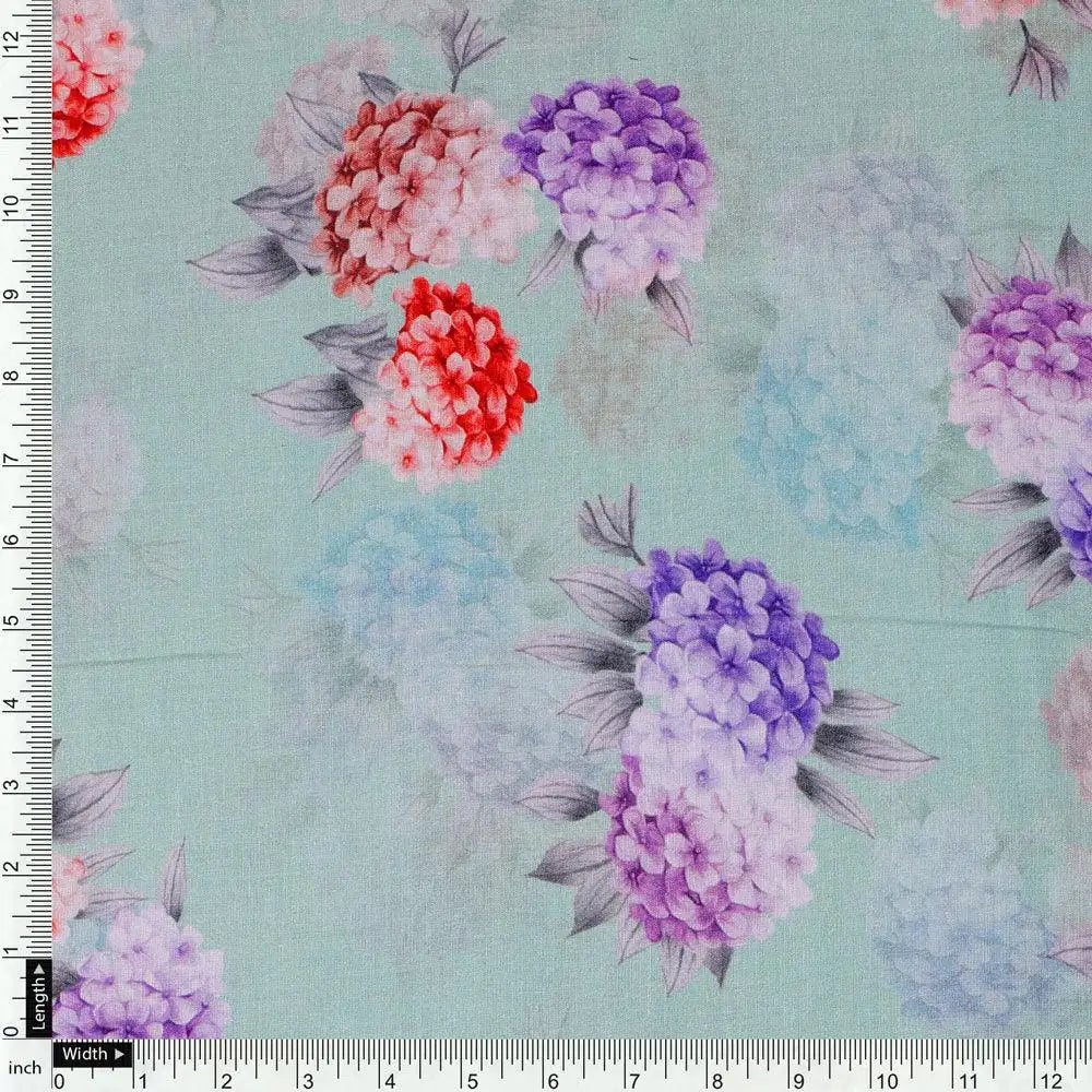 Beautiful Three Colour Geranium Flower Digital Printed Fabric - Cotton – pco 0 ta08250p3 108 beautiful three colour geranium flower digital printed fabric cotton 4