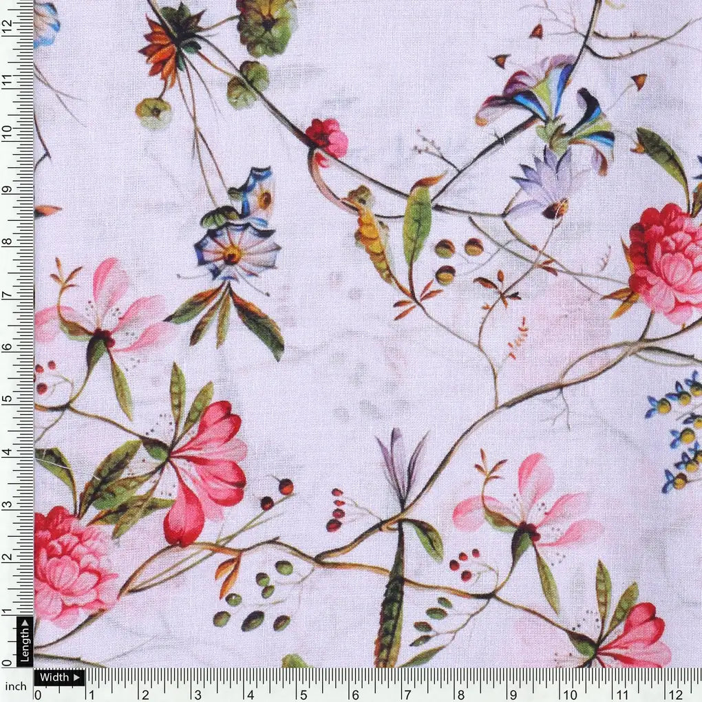 Abstract Colourful Flower Art Digital Printed Fabric - Cotton – pco 0 ta08275p 108 abstract colourful flower art digital printed fabric cotton 4