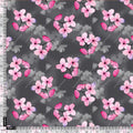 Pink Orchid Flower With Grey Background Digital Printed Fabric - Cotton – pco 0 ta08291p 108 pink orchid flower with grey background digital printed fabric cotton 5