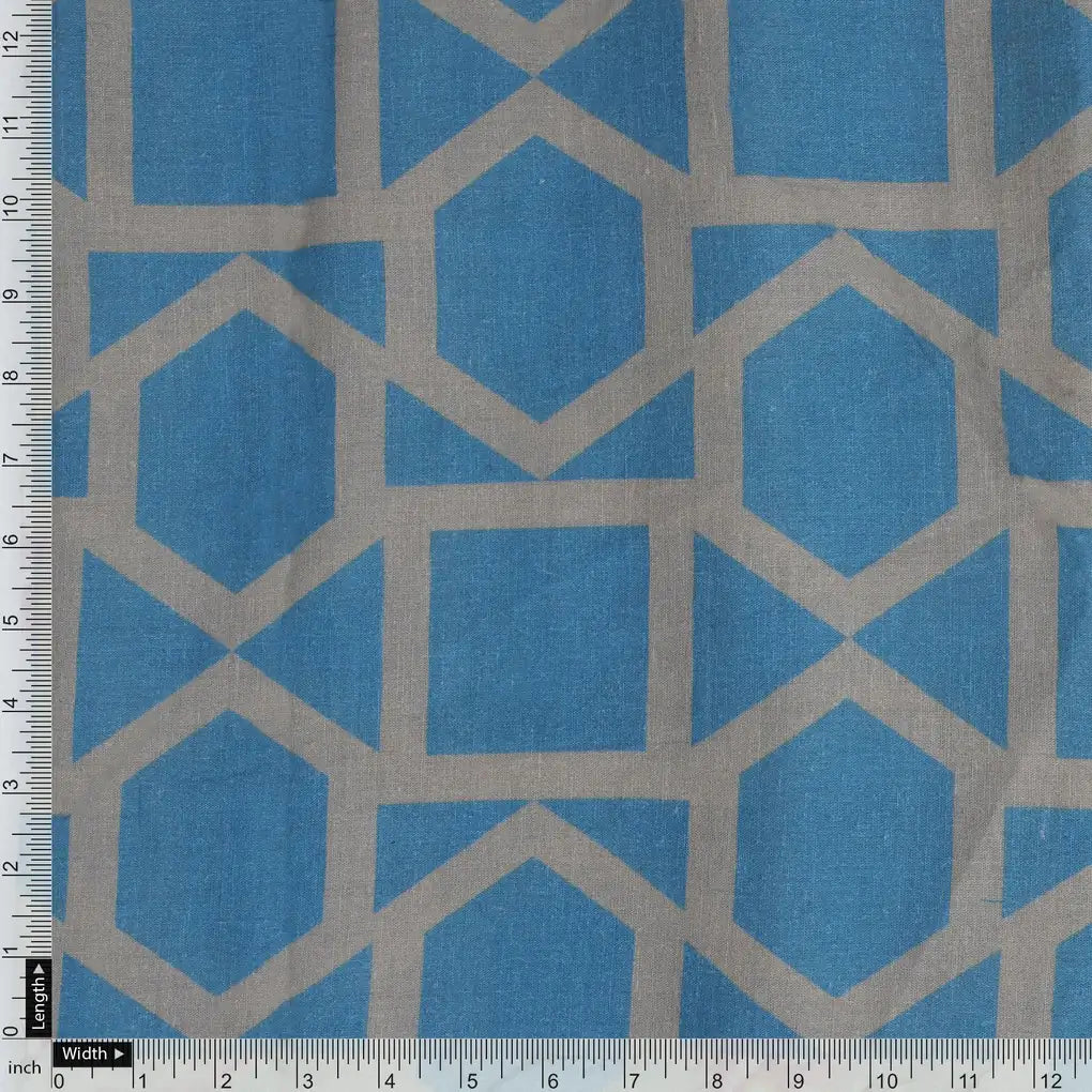 Harlequin Square And Hexagon Digital Printed Fabric - Pure Cotton – pco 0 ta08300 108 harlequin square and hexagon digital printed fabric pure cotton 4