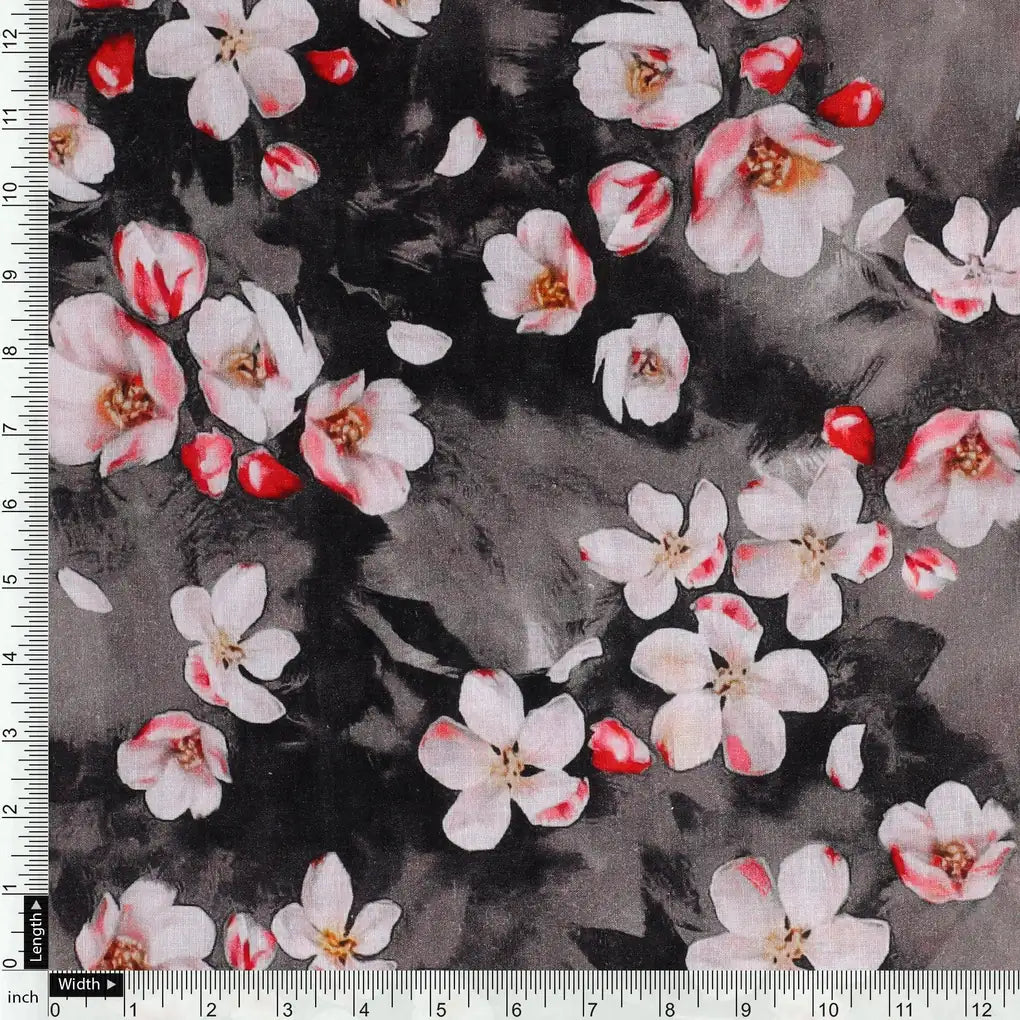 Black Watercolor Pure Cotton Printed Fabric Material – pco 0 ta08308p3 108 black watercolor pure cotton printed fabric material 4