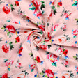 Exotic Blooms Water Color Cream Rose Digital Printed Fabric - Pure Cotton – pco 0 ta08322 108 exotic blooms water color cream rose digital printed fabric pure cotton 1