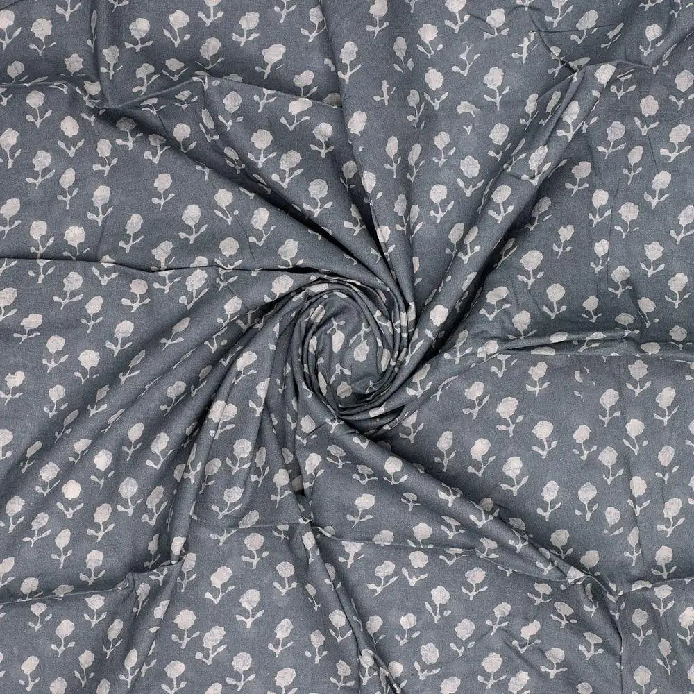 Iris Small Flower Digital Printed Fabric - Pure Cotton – pco 0 ta08529 108 iris small flower digital printed fabric pure cotton 1