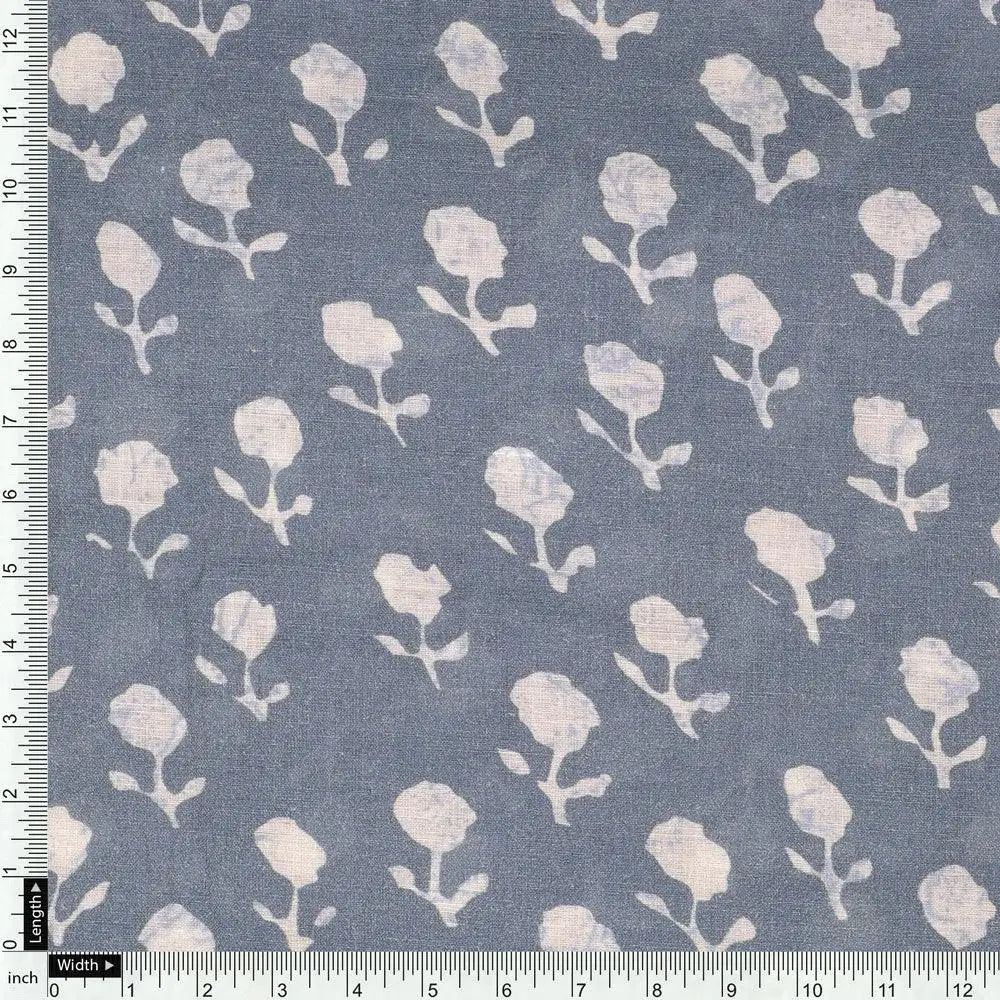 Iris Small Flower Digital Printed Fabric - Pure Cotton – pco 0 ta08529 108 iris small flower digital printed fabric pure cotton 4
